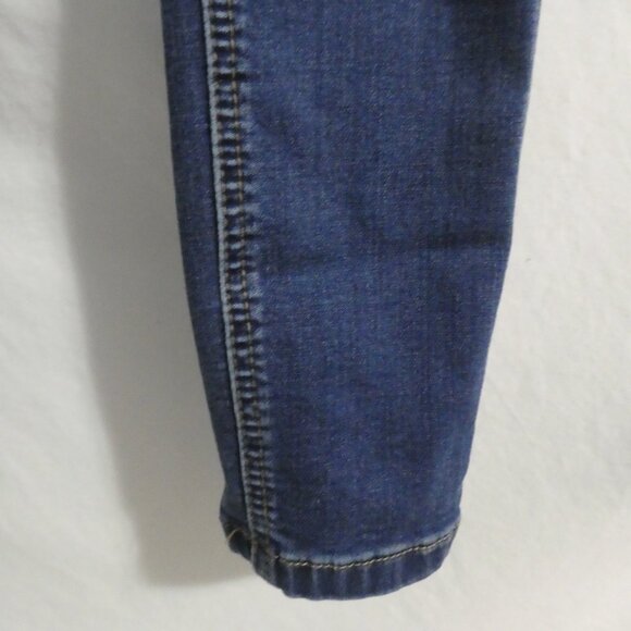 SWS X DENIM CO. CALI | size 7 | Blue Distressed Denim | Cali High Rise Skinny - Picture 9 of 16